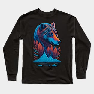 Frozen Wonders: Embracing Arctic Wildlife Diversity Long Sleeve T-Shirt